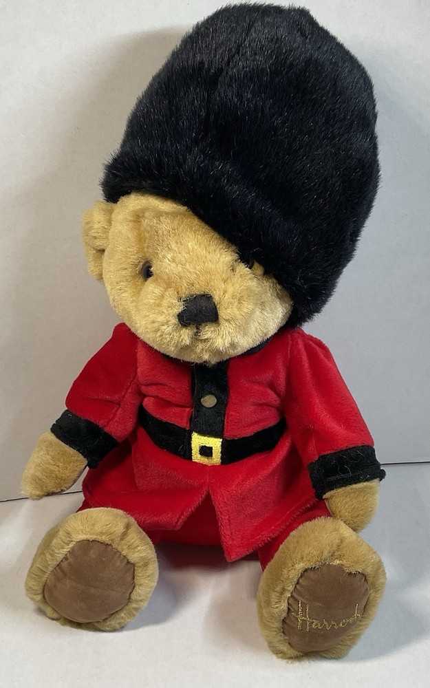 Harrods Knightsbridge Castle Queens Guard London Royal Teddy Bear