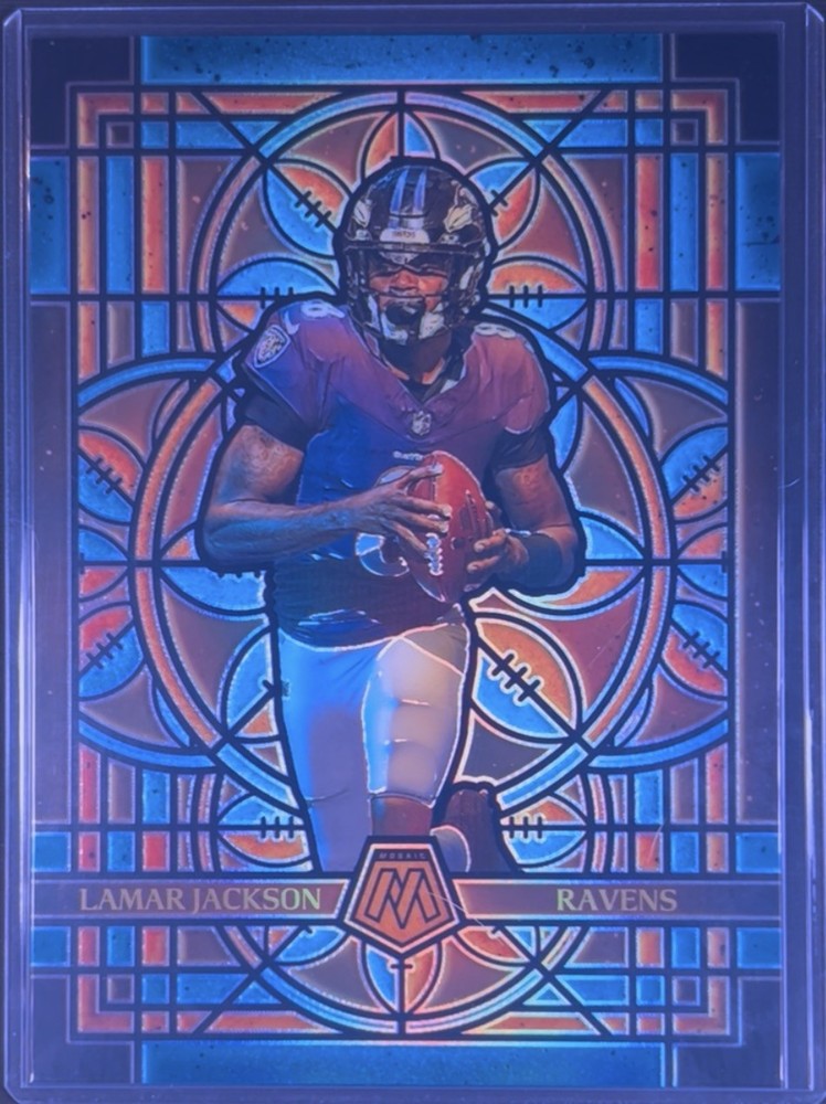 Oversized Stained Glass  Top Loader & Sleeve Only FREE SHIPPING