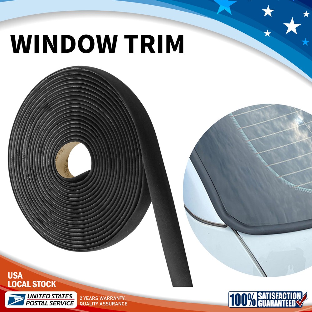 For Honda 4M/13FT Car Rubber Windshield Panel Seal Strip Sealed Moulding Trim