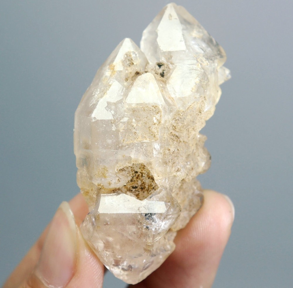 NATURAL Unique Skeletal Elestial Quartz Crystal Stone Point Mineral Specimen