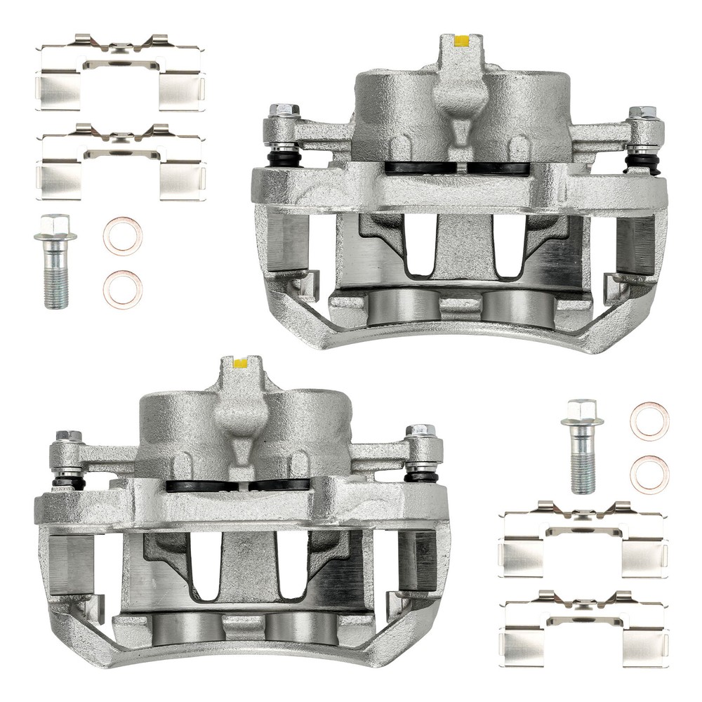 2x Brake Calipers for Nissan Frontier 1998-2004 Pickup D21 4WD Front LH &RH