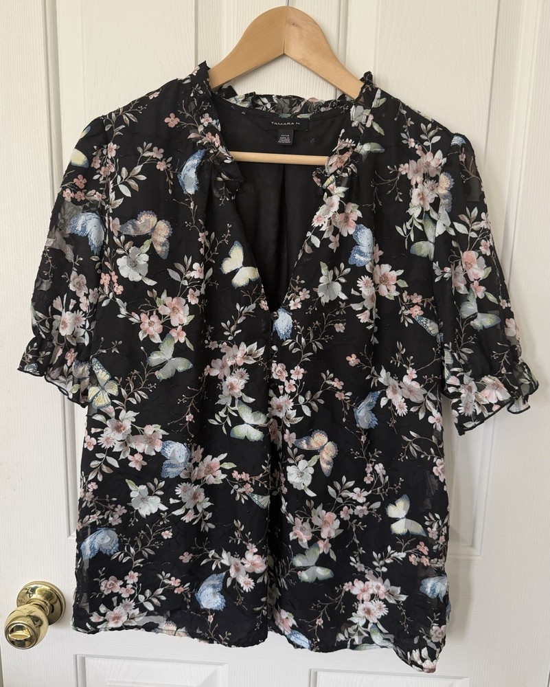 Woman’s Tamara H Blouse- XL- Floral