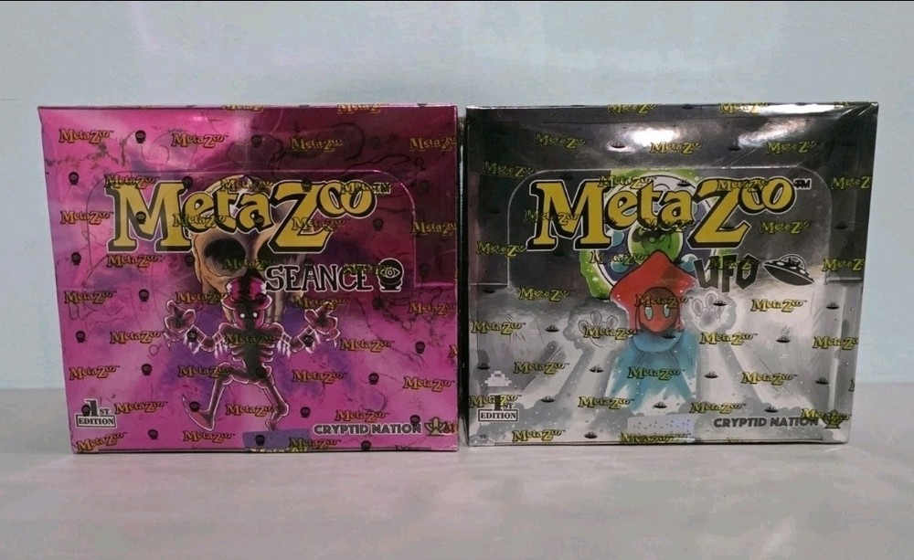 MetaZoo TCG:  1st Edition Booster Box 1 UFO & 1 SEANCE Brand New Sealed Fresh