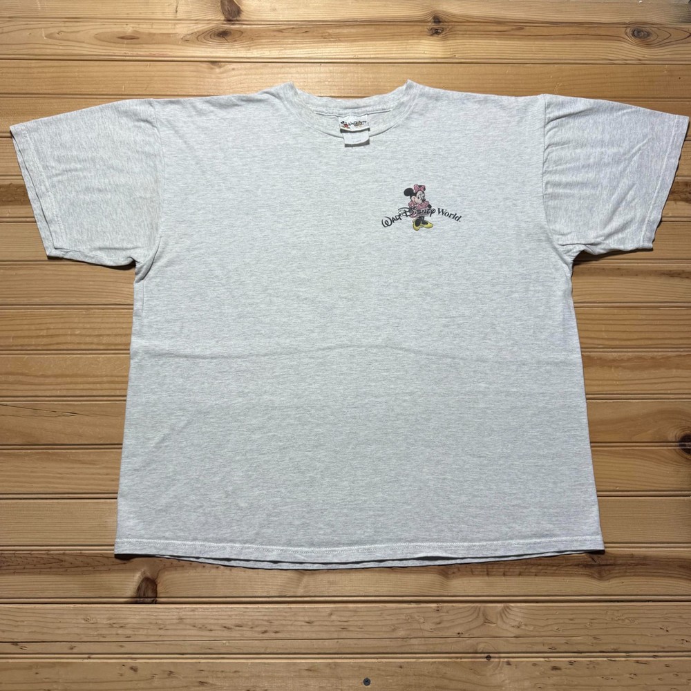 Vintage 90s Walt Disney World Minnie Mouse Graphic Souvenir T-Shirt USA - XL