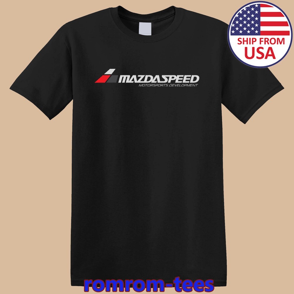 Mazda Mazdaspeed Black Size S-5XL