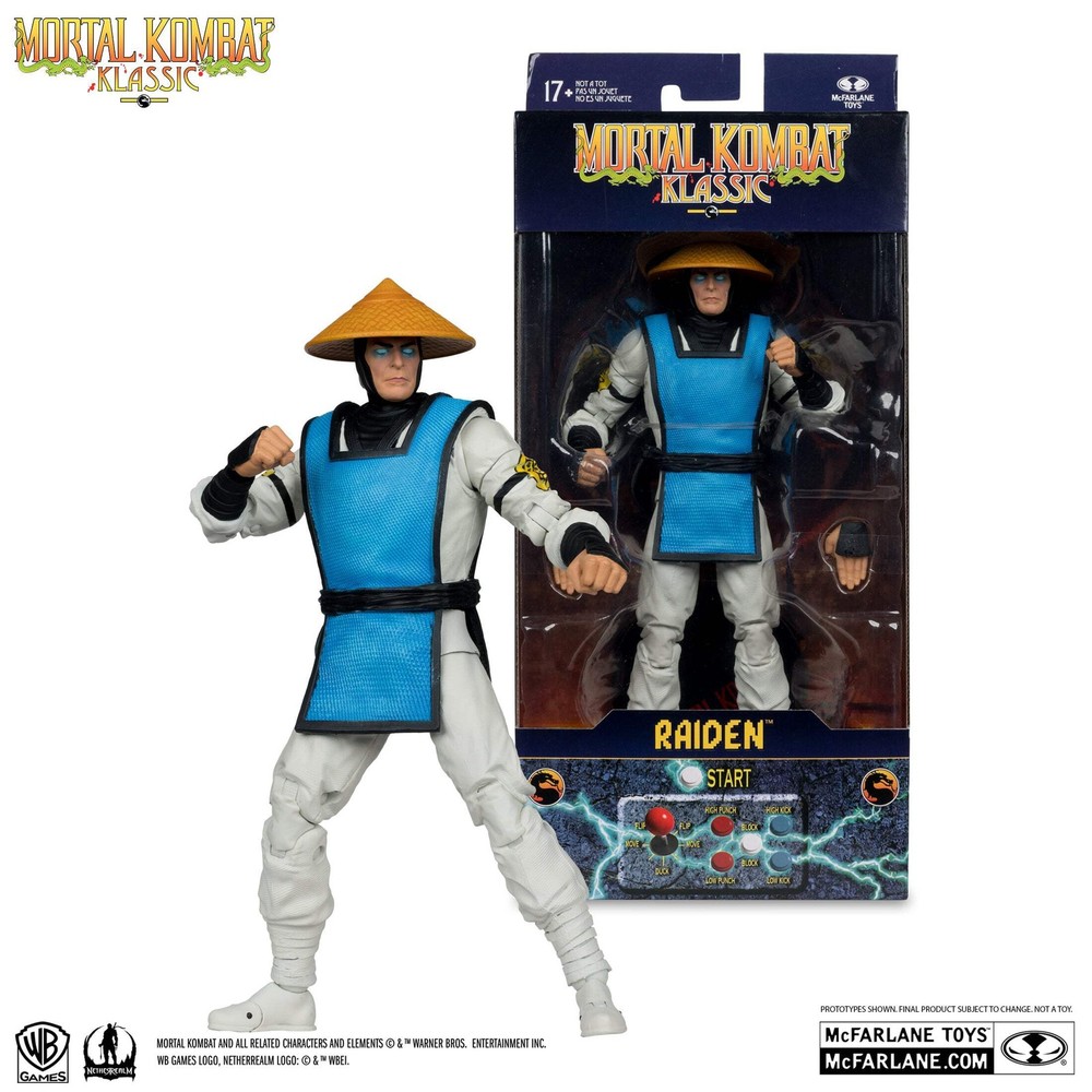 McFarlane Mortal Kombat Klassic: Raiden Action Figure