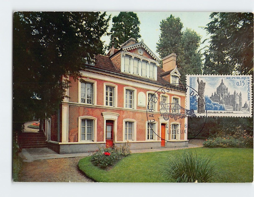 Postcard Les Buissonnets Lisieux France