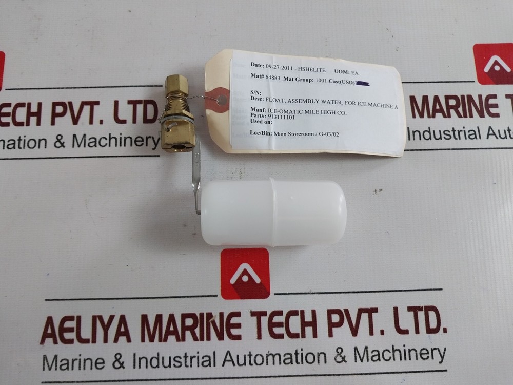 ICE-OMATIC 913111101 Float Valve