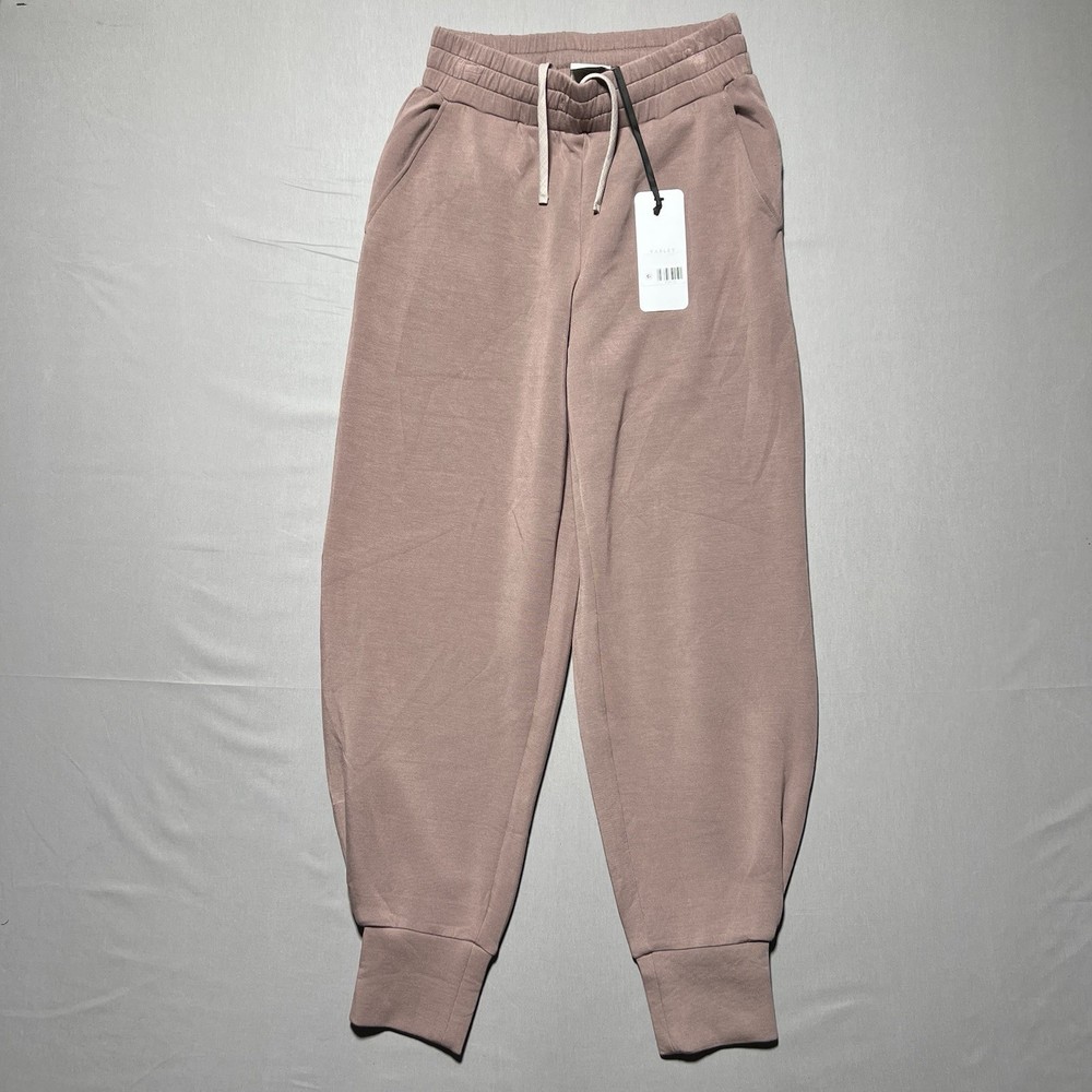 NWT Varley The Relaxed Pant 27.5 Women’s Small Double Soft Brown $120