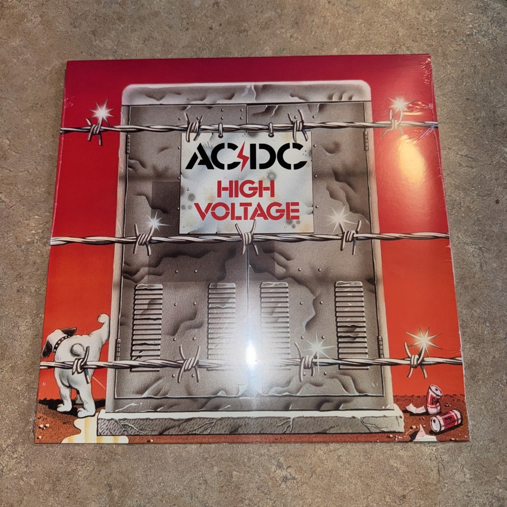 AC/DC High Voltage Australian Cover Vinyl LP Limited Pop Up Store Exclusive-image