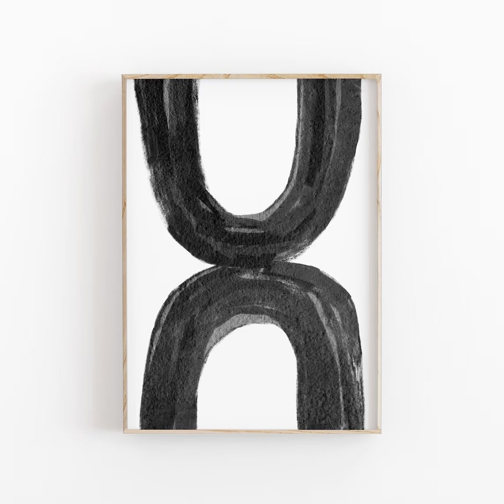 Abstract Acrylic Painting Poster Premium Quality Choose your Size