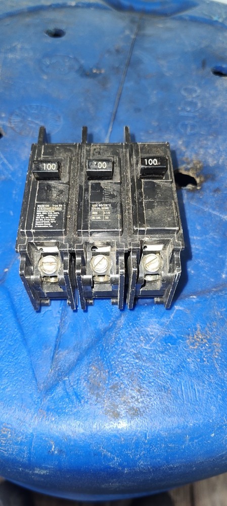 Siemens BLH 100A 240VAC 3P Circuit Breaker B3100H