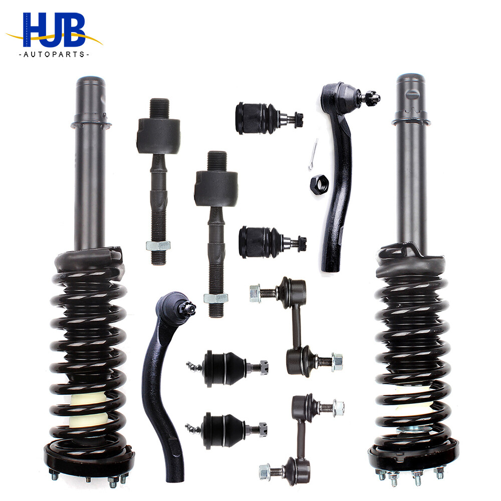 2003-2007 Honda Accord Front Suspension Kit - Struts, Springs, Sway Bars, Tie Rods, Ball Joints