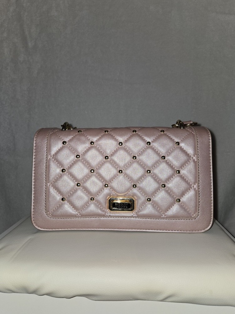 Badgley Mischka Pink Crossbody Shoulder Bag