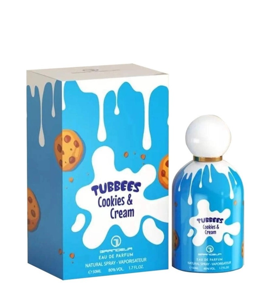 Grandeur Tubbees Cookies & Cream Eau de Parfum 1.7 oz for Unisex Sweet Gourmand