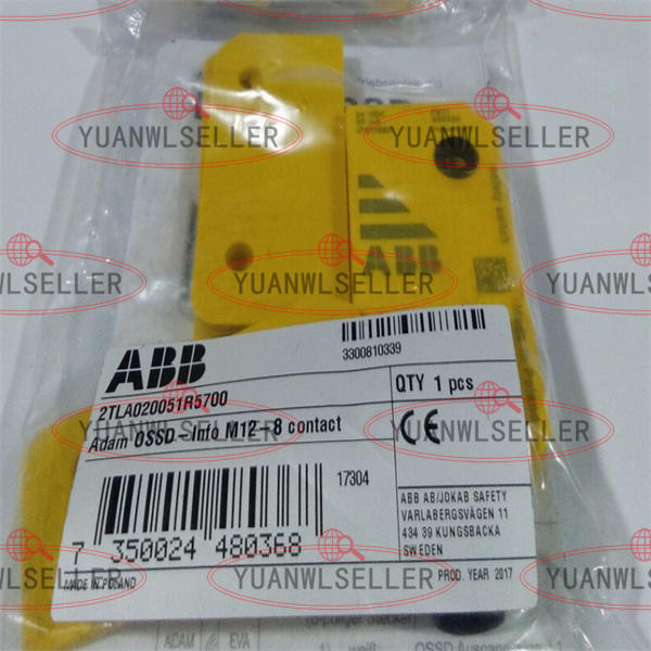 NEW 1PC ABB 2TLA020051R5700 Safety Sensor ADAM OSSD-info M12-8