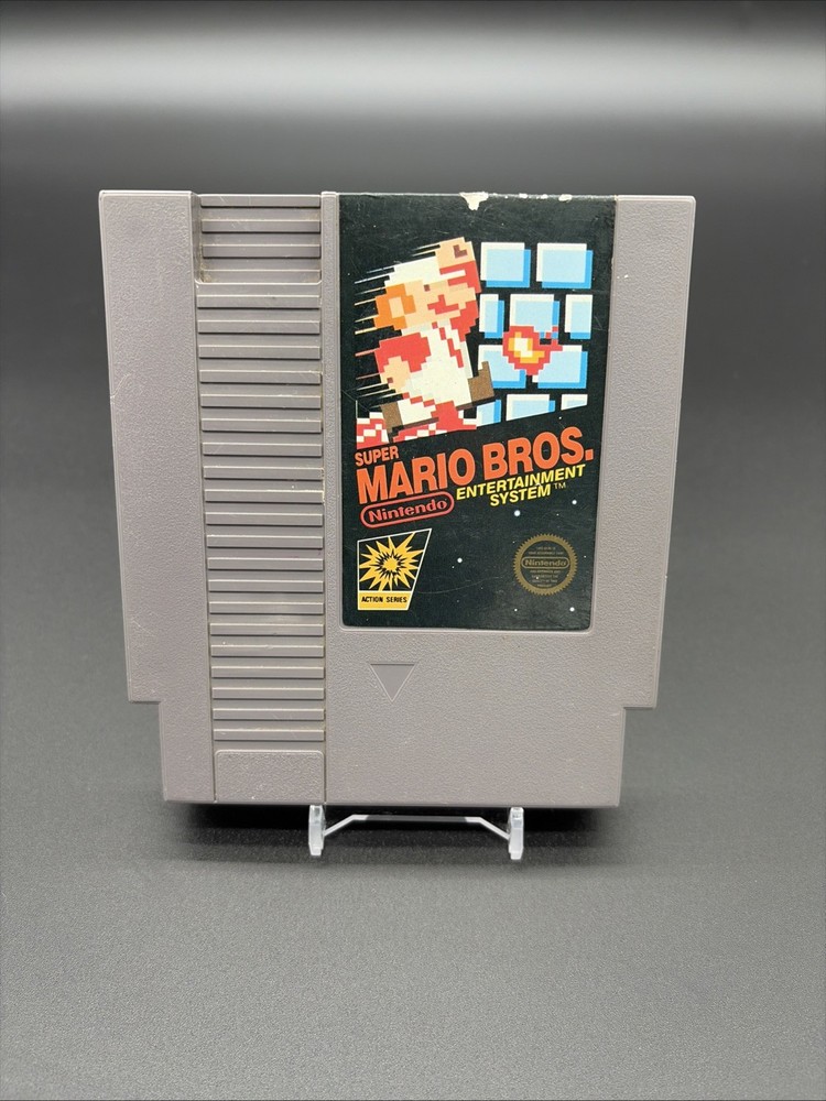 Nintendo Super Mario Bros. Platformer Action Series Game Cartridge for NES