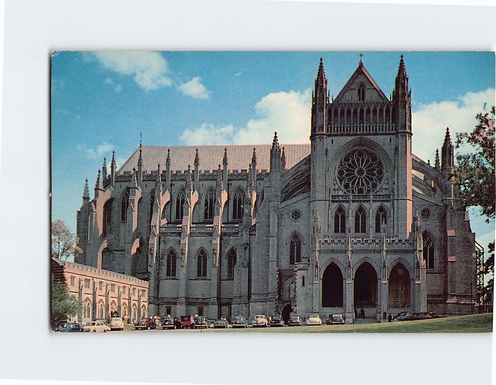 Postcard Washington Cathedral Washington DC USA