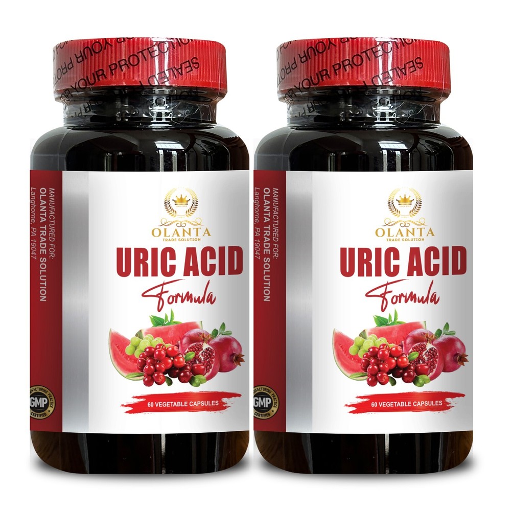 URIC ACID - Herbal Blend for Men and Women's Joints support includes Tart Cherry