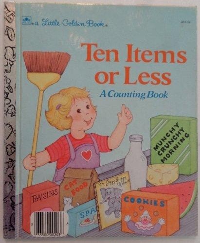 Ten Items or Less: A Counting Book by Calmenson, Stephanie, Acceptable Book