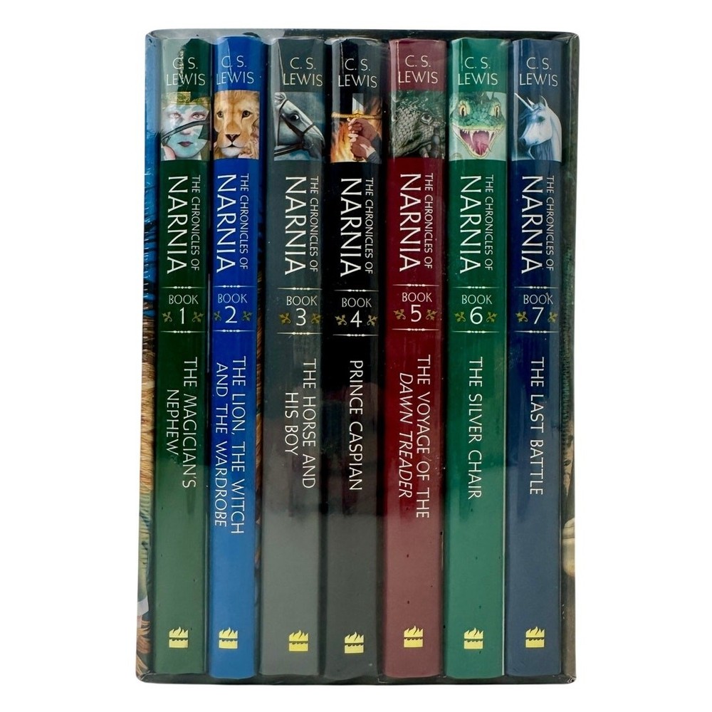 The Chronicles of Narnia Complete 7 Book Hardcover Box Set by C.S. Lewis