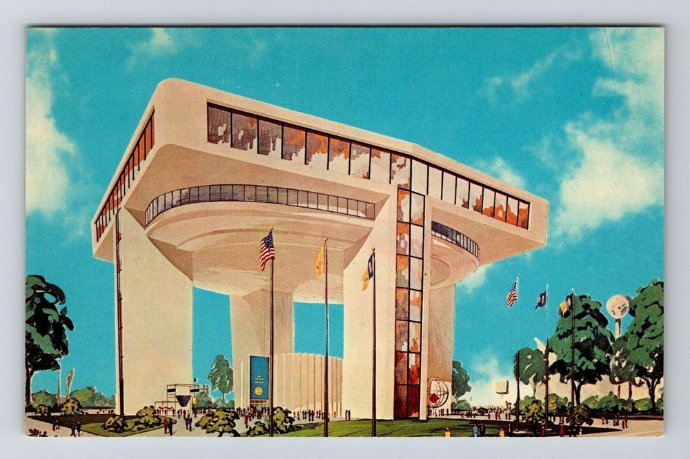 West Nyack NY-New York, The Port New York Authority, Vintage Postcard
