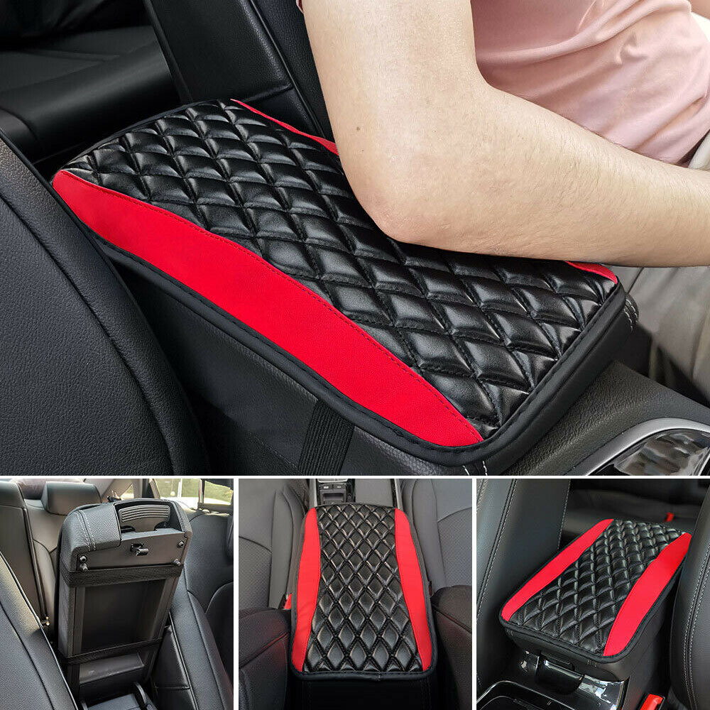 Car Armrest Cushion Center Console Armrest Cover Protector Mat Pad Accessories