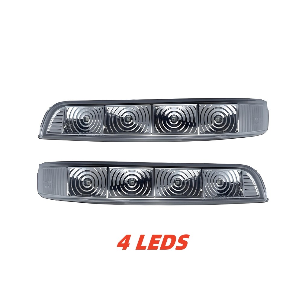 4 LEDs New Pair of Outside Mirror Signal Lamp LH & RH Fits Kia Sorento 2011-2015