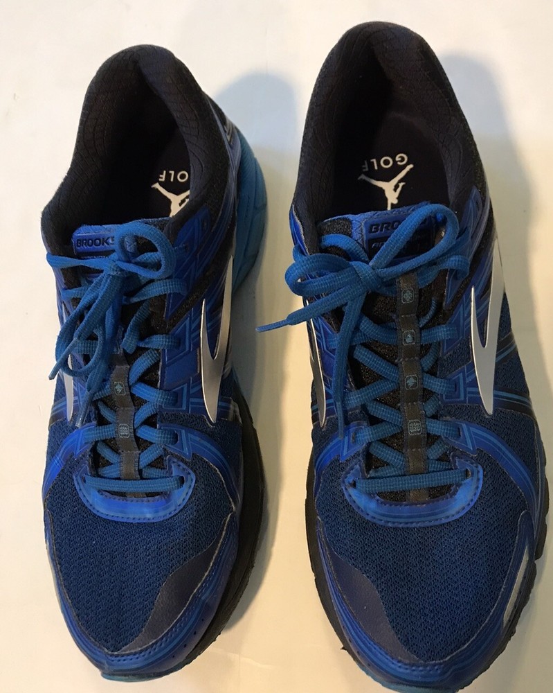 Brooks ASR-14 Sneaker Men Size 12.5 Blue Jordan Golf Insert Insole!!!