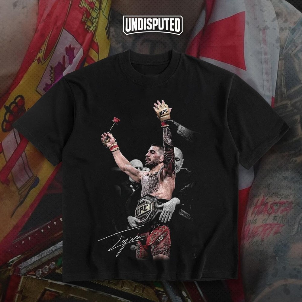 UNDISPUTED Ilia Topuria El Matador Winner MMA Graphic T-Shirt