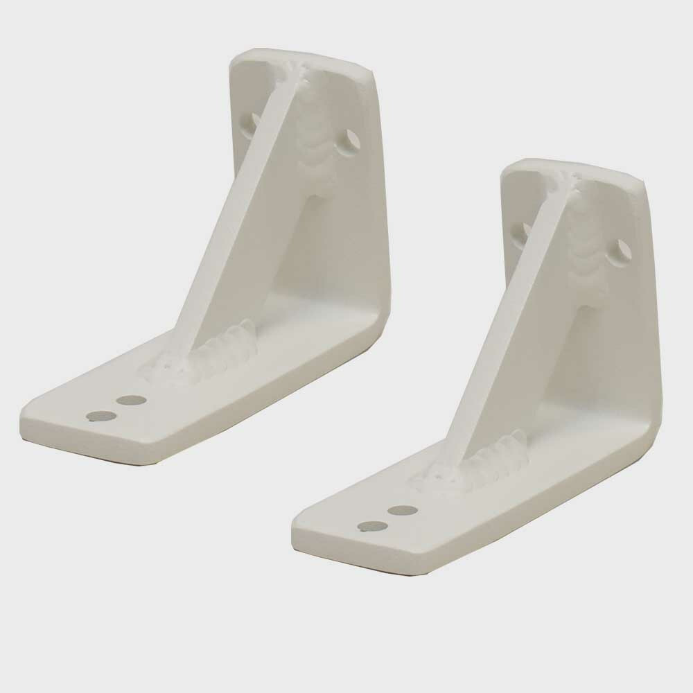 Triton Boat Gunnel Brackets TR-B36 | 3 7/8 x 2 5/8 Inch Aluminum (Pair)