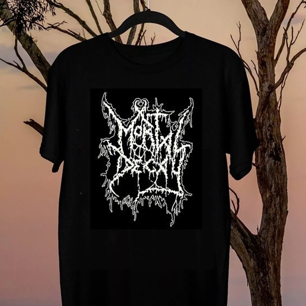 Mortal Decay tee black cotton size S-5XL T-shirts  BL1625