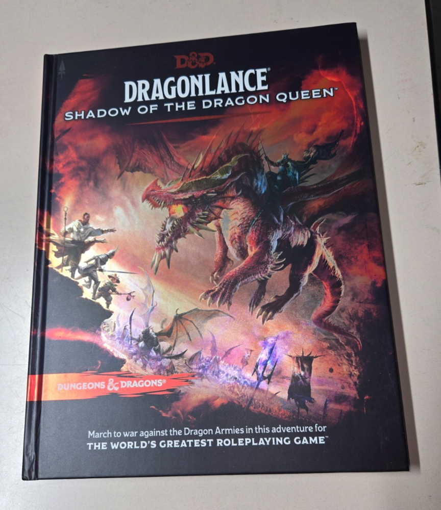 Dragonlance Shadow of the Dragon Queen Dungeons & Dragons hardcover book