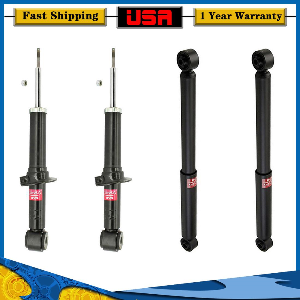 KYB Front & Rear Shocks Struts for 2004-2008 Ford F-150 2WD Pickup
