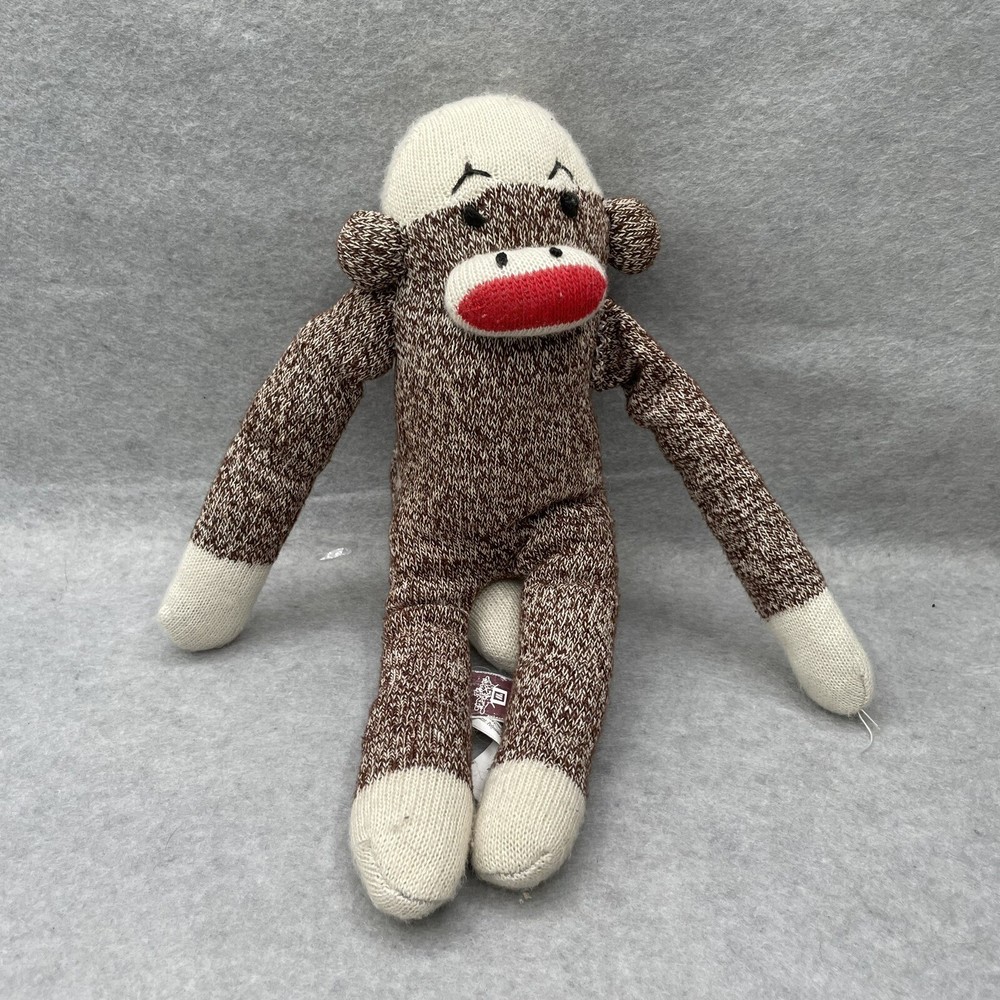 SOCK PALS SQUEAKY MONKEY DOG TOY FOR YOUR PET