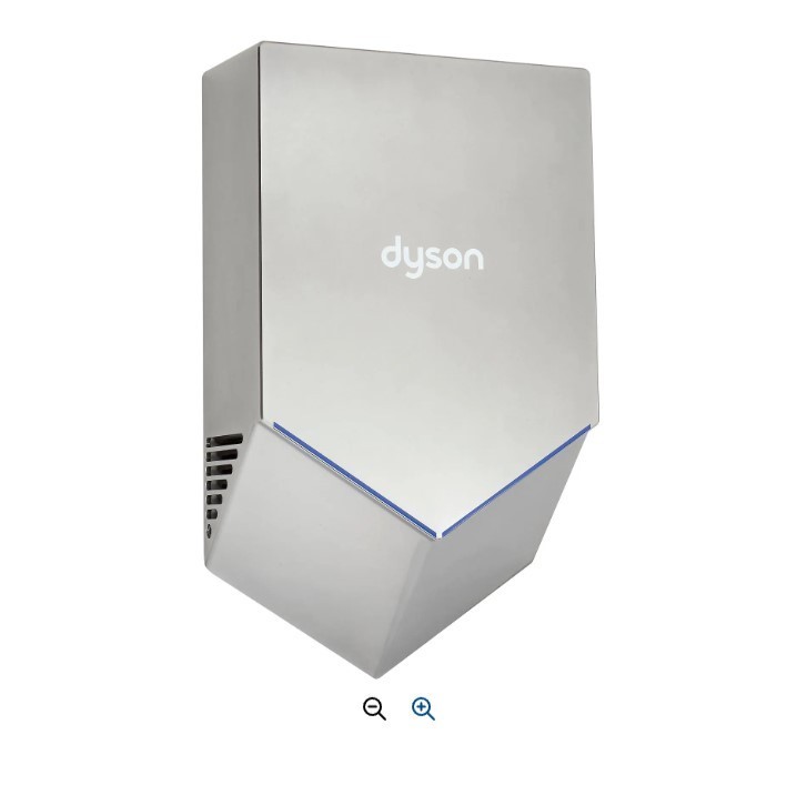 Dyson Airblade HU02 Automatic V Hand Dryer with HEPA Filter 120V Nickel