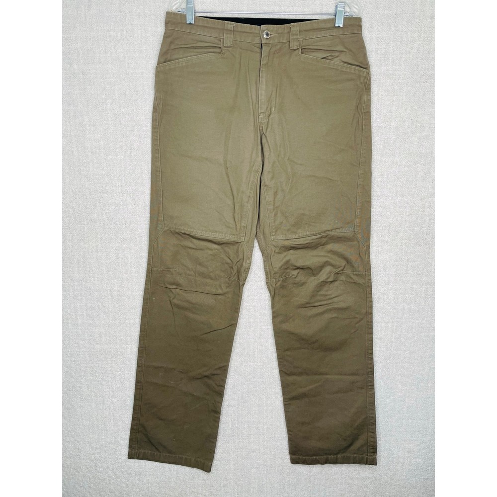 Arcteryx Mens 32x35 Vintage Brown Canvas Khaki Chino Pants