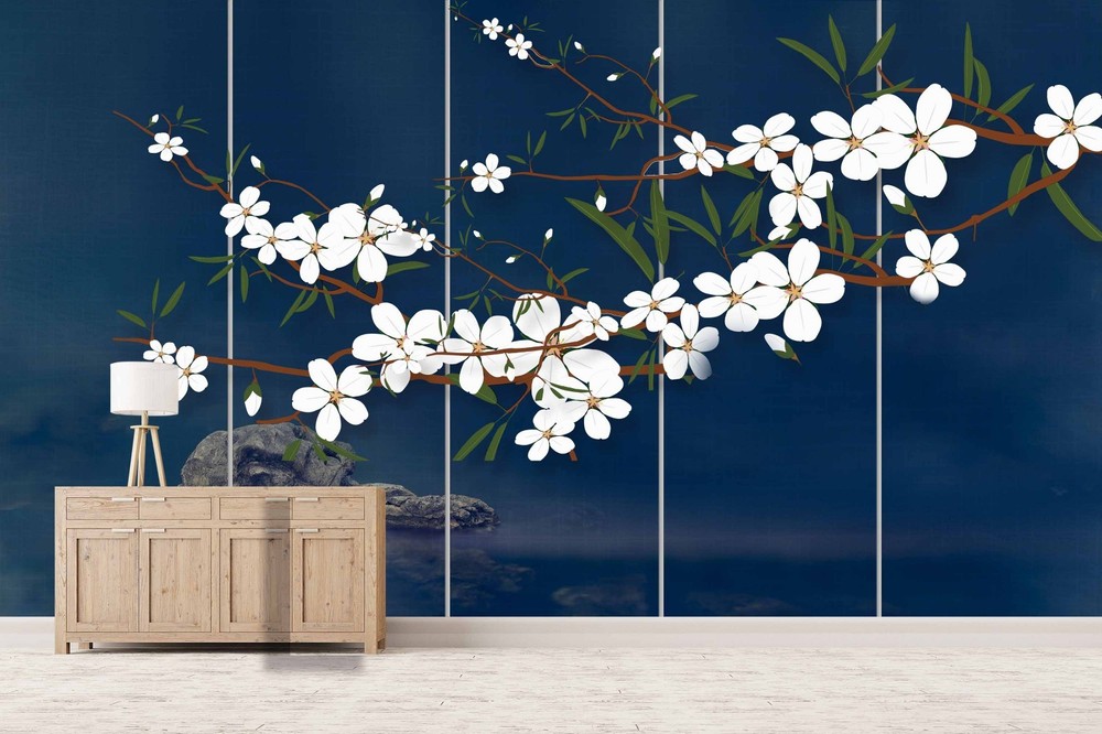 3D Chinese Classical Painting Wall Murals Wallpaper Murals Wall Sticker 2