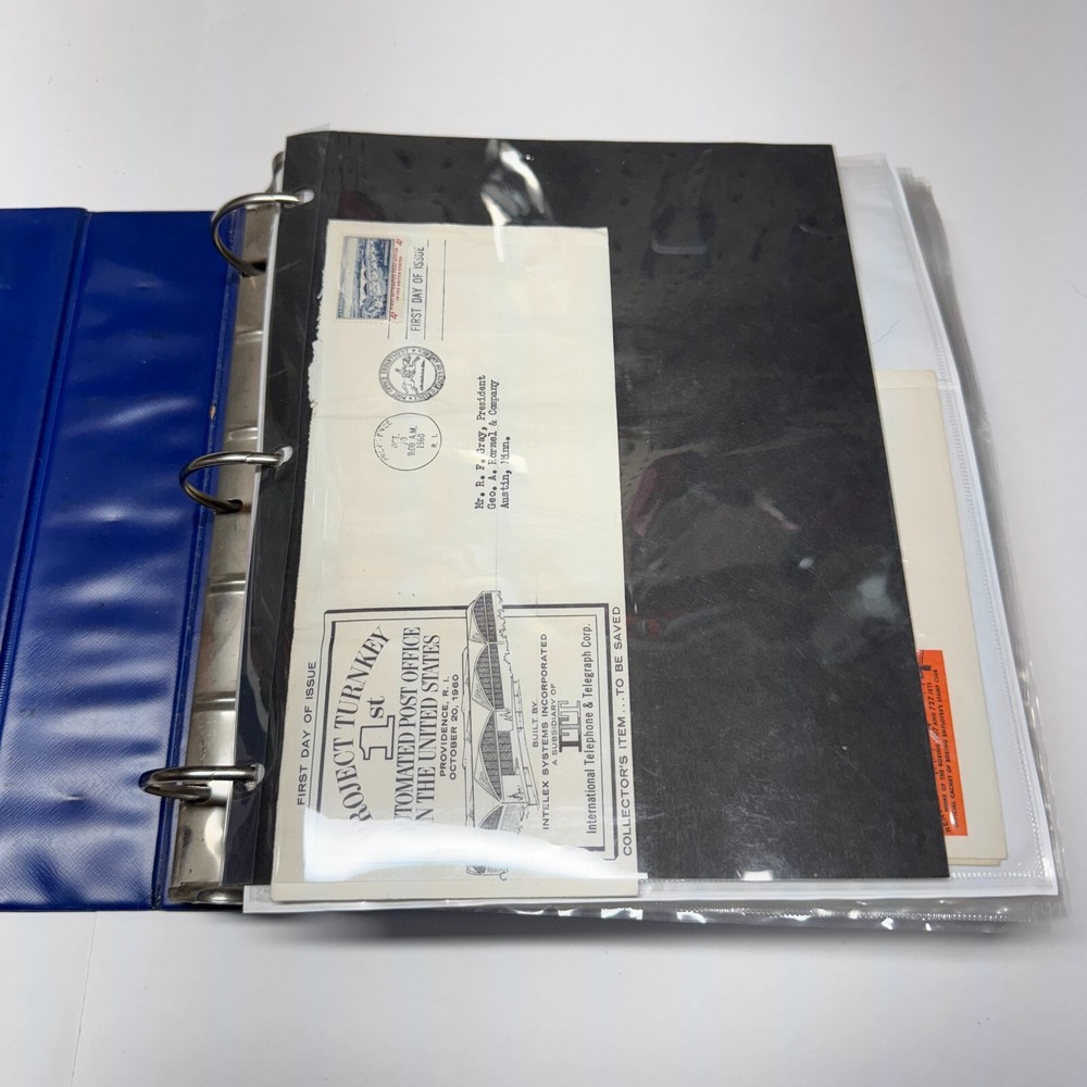 Stamp Album First 1st Day Covers Many in Book!  Man on Moon Washington + More