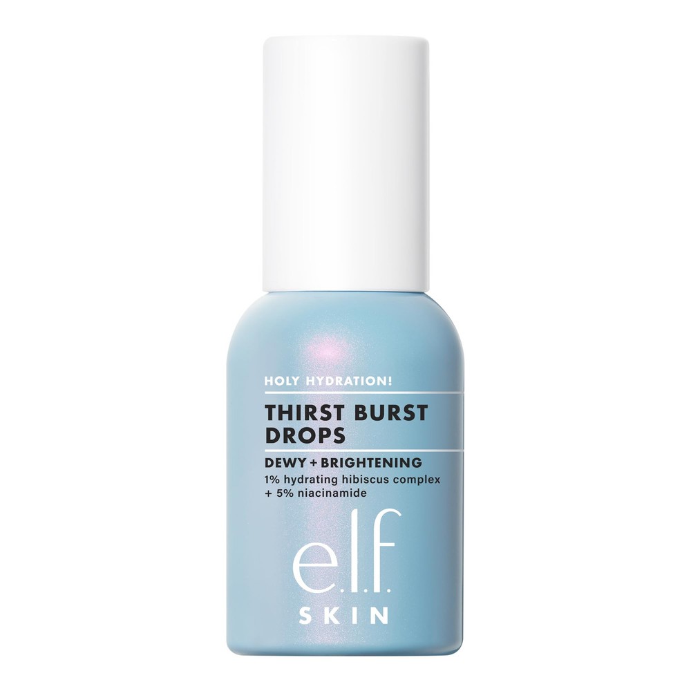 e.l.f. SKIN Holy Hydration Thirst Burst Drops Serum for Radiant Skin Glow