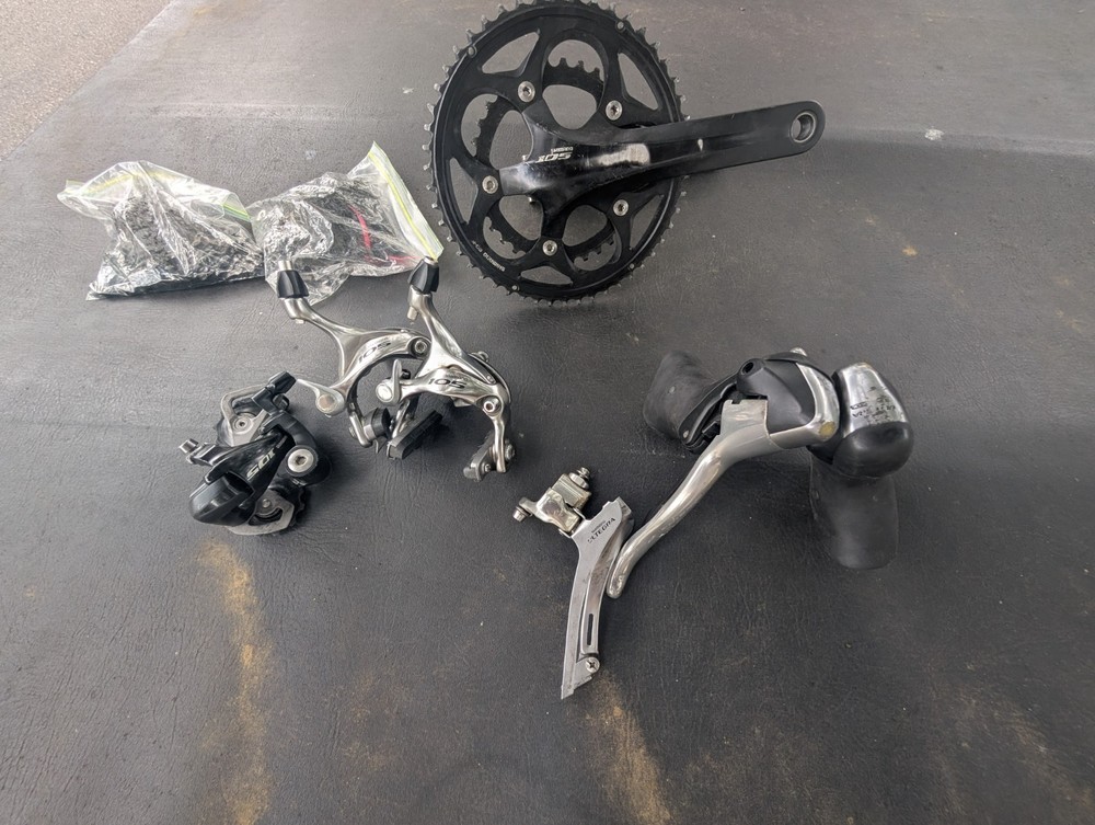 Shimano 105 5700 / Ultegra 6700 Mixed 10 Speed Road Groupset w/ Cassette & Chain