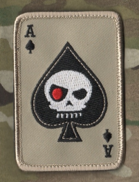 SEAL SP OPS ODA AFSOC TACP CCT Combat Control Burdock SSI ACE Terminator Skull Patch-image