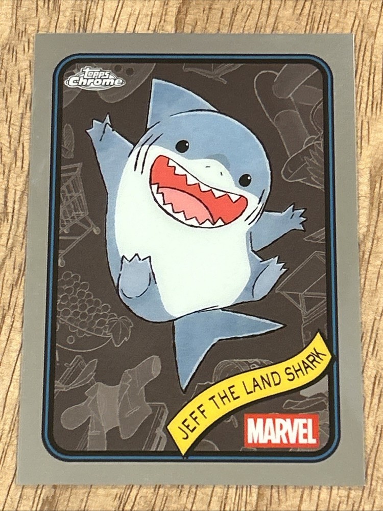 2025 Topps Chrome - Marvel - #156 - Jeff The Land Shark