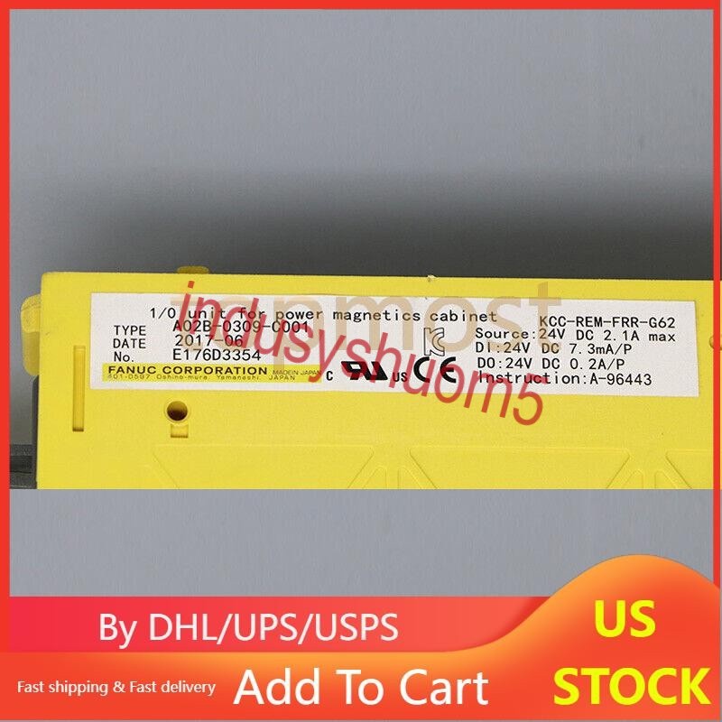 1PC FANUC A02B-0309-C001 Servo Driver A02B0309C001 New Fast Shipping