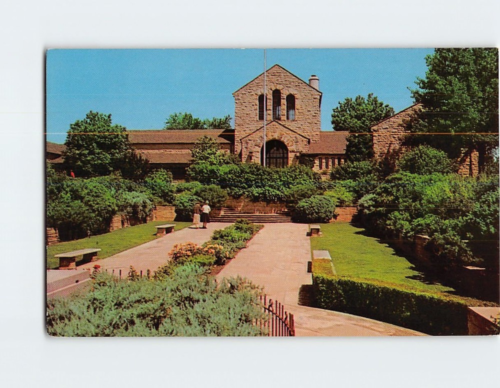 Postcard Will Rogers Memorial Claremore Oklahoma USA
