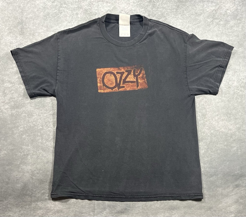 Vintage 1997 Ozzfest Ozzy Osbourne Tour T Shirt Size L Hitchhiker