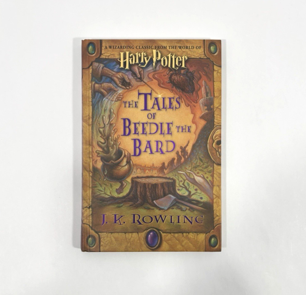 Harry Potter The Tales Of Beedle The bard JK Rowling 1st Edition Autopen Signed