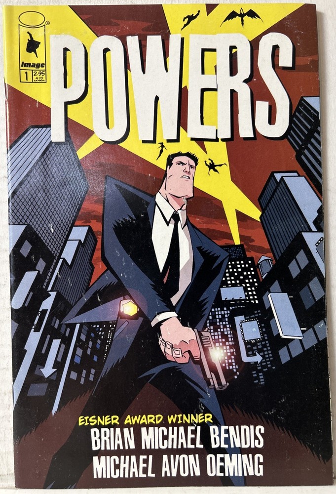 Image Comics Powers #1 (2000) Brian Michael Bendis Netflix Show *VG*