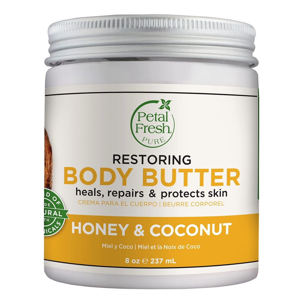 Petal Fresh Pure Restoring Body Butter with 8 Oils to Heal Repair and Protect Skin