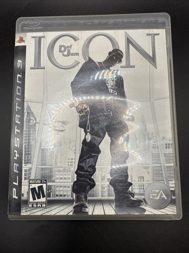 Def Jam: Icon (Sony PlayStation 3, 2007) PS3 Complete With Manual CIB Untested
